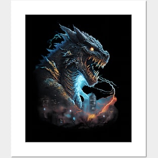 Godzilla Monster Kaiju 8 Posters and Art